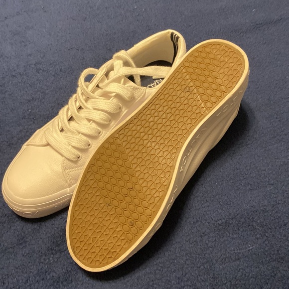 White Leather Nautical Sneaker - Picture 3 of 3